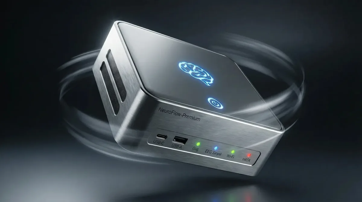 NeuroFlow Premium - Brain-Computer Interface Device